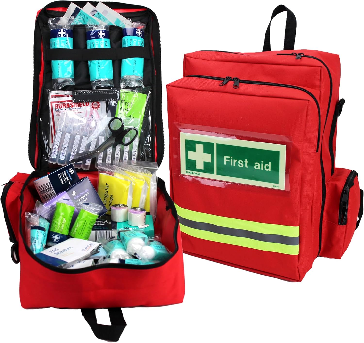 EVAQ8 First Aid Kit — BS 8599-1 Workplace Compliant